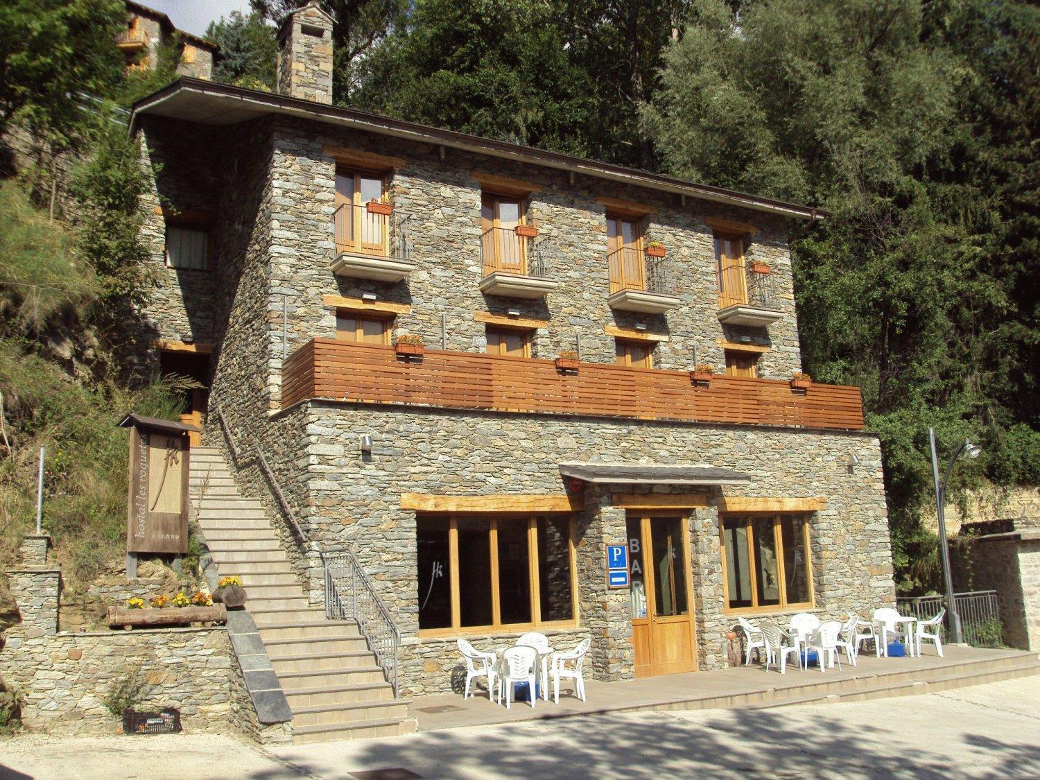 Hostal Les Roquetes كيرالبس المظهر الخارجي الصورة